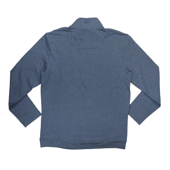 Tommy Bahama 1/4 Zip Heathered Mock Neck Long Sleeve Men's Pullover NWT - Picture 3 of 3